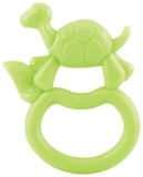 Прорезыватель кольцо Nuby Зоопарк Черепашка (673grntrtle) - Pampik
