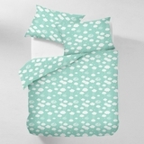 Простирадло Cosas Преміум, бязь, 215х155 см, білий - Pampik - 2