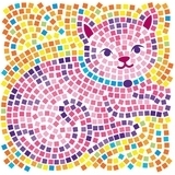 Набор для творчества 4M Мозаика на окно Котенок (00-04526) - Pampik - 3