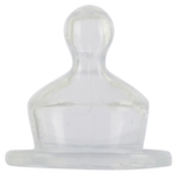 Соска силиконовая ортодонтическая Baby Team, медленный поток, 0+ (2220) - Pampik