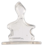 Соска силіконова ортодонтична Baby Team, 0 +, 2 шт. (2002) - Pampik