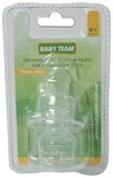 Соска силіконова ортодонтична Baby Team, 0 +, 2 шт. (2002) - Pampik - 3