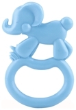 Прорізувач кільце Nuby Зоопарк Слоненя (673bluelphnt) - Pampik