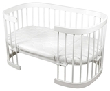 Багатофункціональне ліжечко 7 в 1 Tweeto White, білий - Pampik - 4