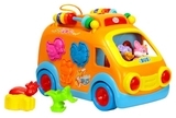 Іграшка-сортер Hola Toys Веселий автобус (988) - Pampik
