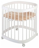 Багатофункціональне ліжечко 7 в 1 Tweeto White, білий - Pampik