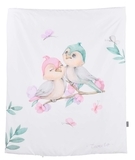 Комплект детской постели Tweeto Sweet bird, 6 предметов, хлопок, 120х70, белый - Pampik - 4