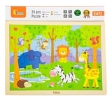 Пазл Viga Toys Сафари, 24 элемента (50198) - Pampik