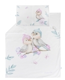 Комплект детской постели Tweeto Sweet bird, 6 предметов, хлопок, 120х70, белый - Pampik - 2