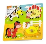 Пазл-вкладиш Viga Toys Ферма (59562) - Pampik