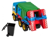 Мусоровоз Tigres Middle truck, синий с зеленым (39224) - Pampik - 3
