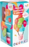 Набір для дитячих розваг Genio Kids Легкий пластилін, 6 кольорів (TA1715) - Pampik - 4