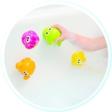 Набір іграшок для ванної Smoby Cotoons Веселі тварини (110608) - Pampik - 6