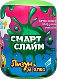 Іграшкова маса для ліплення Genio Kids Лизун-м'яльницю, зелений (SLI03-2) - Pampik
