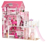 Ляльковий будиночок Ecotoys XXL з гірки (TL49059) - Pampik