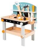Дерев'яна майстерская Ecotoys з інструментами, 32 ел. (1176N) - Pampik