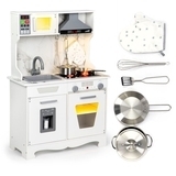 Дитяча дерев'яна кухня Ecotoys зі світлом і звуком (TL10181) - Pampik - 5