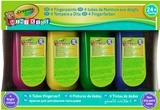 Набір пальчикових фарб Crayola Mini Kids Washable, 4 баночки (256455.106) - Pampik