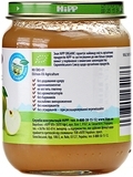Набір органічного пюре HiPP Перше дитяче яблуко, 625 г (5 баночок по 125 г) - Pampik - 6