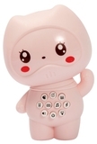 Музична розвиваюча іграшка Lindo Робот-кіт, рожевий (668-129) - Pampik