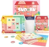 Настільна гра TOI магнітне судоку "Будинок для тварин", легкий рівень - Pampik - 3