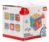 Розвиваюча іграшка Lindo Бізікуб (668-157) - Pampik - 6