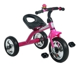 Триколісний велосипед Lorelli (Bertoni) A28, рожевий з чорним (21003) - Pampik