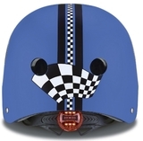 Шолом захисний Globber, р. 48-53, з ліхтариком, синій (507-100) - Pampik - 2