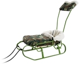 Комплект: санки, ручка, спинка, чехол Vitan Мальчик, хаки (2130026) - Pampik