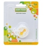 Ланцюжок для пустушки Baby Team Жираф (3333) - Pampik