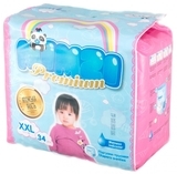 Набір підгузків-трусиків Mimzi Premium XXL (15+ кг), 102 шт. (3 уп. по 34 шт.) - Pampik - 10