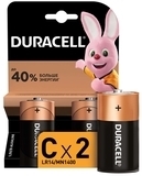 Лужні батарейки Duracell C (LR14) MN1400, 2 шт.