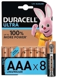 Лужні батарейки Duracell Ultra Power ААА (1.5V LR03), 8 шт.