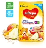 Молочна каша Milupa мультизлакова з сумішшю фруктів, 210 г - Pampik - 2