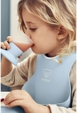 М'який нагрудник BabyBjörn Baby Bib, блакитний (46367) - Pampik - 2