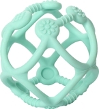 Іграшка-прорізувач для зубів BabyOno Сфера, ортодонтичний, бірюзовий (489) - Pampik - 3
