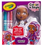 Набір для творчості Crayola Colour n Style Стильні дівчата Віолетта (918939.005) - Pampik