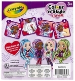 Набір для творчості Crayola Colour n Style Стильні дівчата Віолетта (918939.005) - Pampik - 8