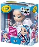 Набор для творчества Crayola Colour n Style Стильные девченки Скай (918938.005) - Pampik - 3