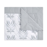 Одеяло Aden + Anais Сollection-zenith, муслин, 180х153 см, серый с белым (AWLL10001) - Pampik - 2