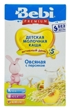 Молочна каша Bebi Premium вівсяна з персиком, 250 г - Pampik - 2
