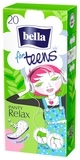 Щоденні прокладки Bella for Teens Relax, 20 шт. - Pampik