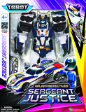 Робот-трансформер Tobot Детективи Галактики Сержант Джастіс (301088) - Pampik - 4
