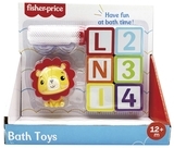 Набор для игры с водой Fisher-Price Львенок с буквами и цифрами (GMBT004A) - Pampik