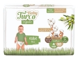 Підгузки дитячі Baby Turco 4 Maxi (8-14 кг), 30 шт. - Pampik