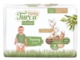 Підгузки-трусики дитячі Baby Turco 4 Maxi (8-18 кг), 30 шт. - Pampik