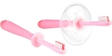 Набор зубных щеток Pigeon Training Toothbrush Set Step 4, 18-36 мес., 2 шт., розовый - Pampik - 4