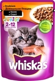Вологий корм для кошенят Whiskas з домашнім птахом, у соусі, 100 г - Pampik