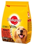 Сухий корм Pedigree для собак, з яловичиною та птахом, 2.6 кг - Pampik