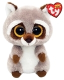 М'яка іграшка TY Beanie Boo's Єнот Oakie, 15 см (36375) - Pampik